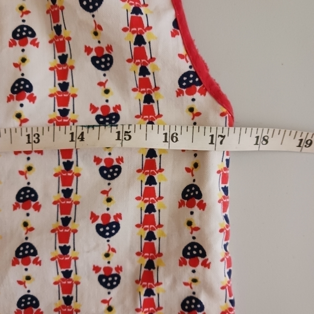 VINTAGE House Coat Smock Cobblers Apron - Picture 6 of 6